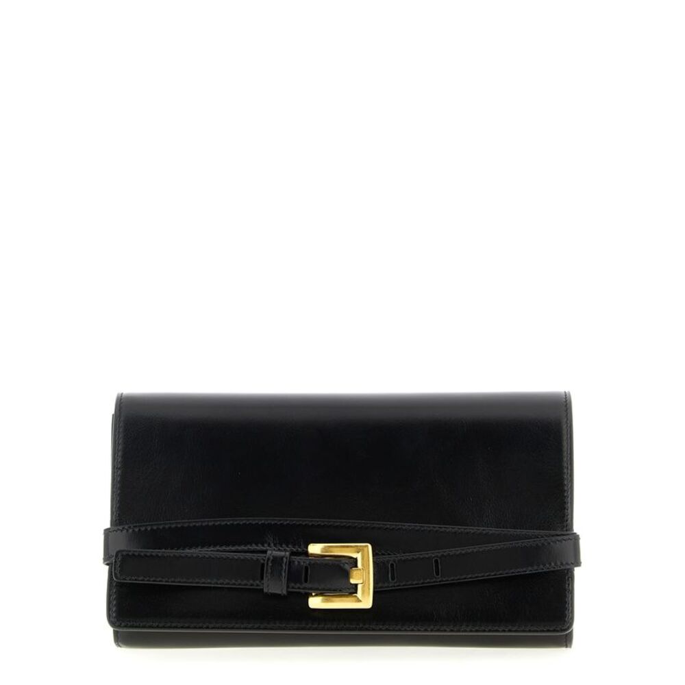 Balmain Black Calfskin Women's Cardholder